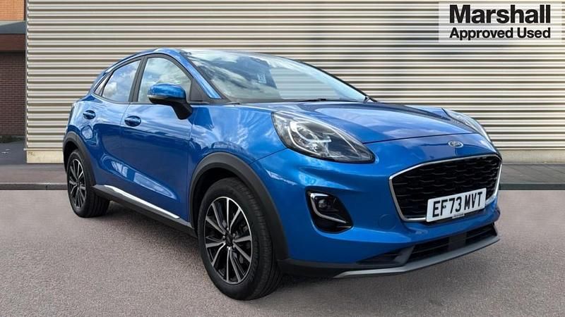Blue Used 2023 Ford Puma Gen-E Titanium | £15,490 (Good price) - Image 1/4
