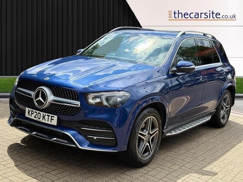 Used Mercedes GLE300 AMG line 2020 Blue Estate