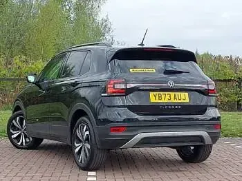 Used VW T-Cross Black Edition 110 HP (80 kW) 2024 Black SUV