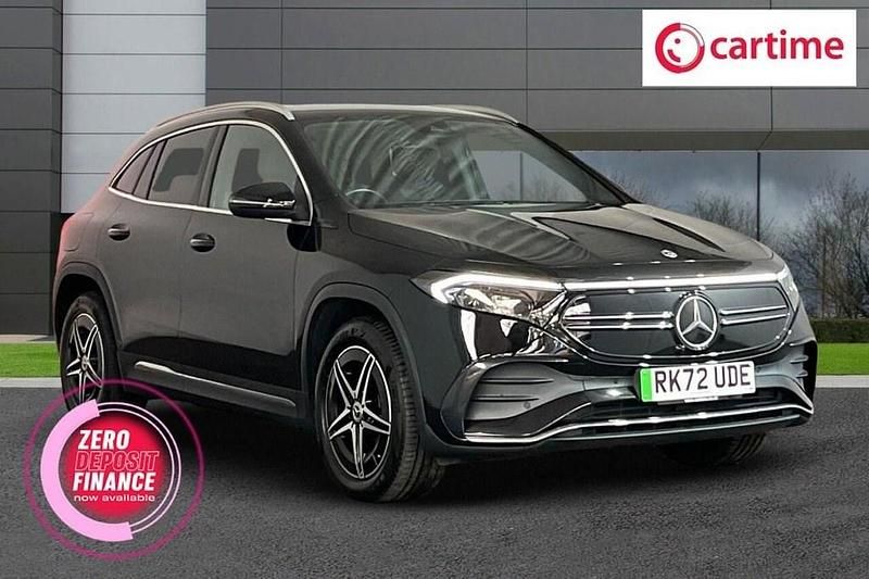 Black Used 2022 Mercedes EQA250+ AMG line SUV | £20,500 (Fair price) - Image 1/4