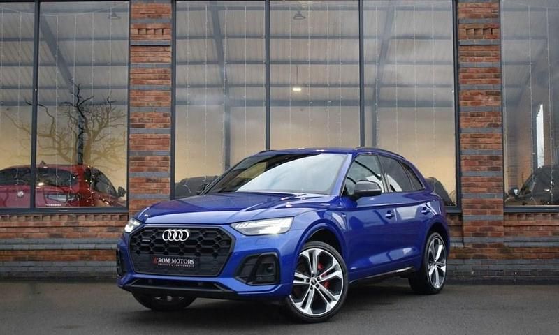Blue Used 2021 Audi Q5 Advanced SUV | £28,999 (Super price) - Image 1/4