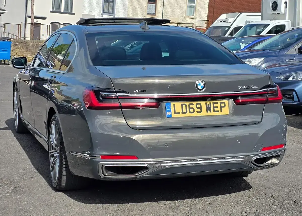 Used BMW 745e Comfort Edition 2019 Grey Sedan