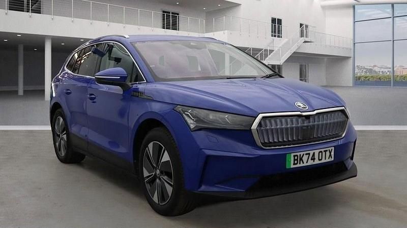 Blue Used 2024 Skoda Enyaq iV SUV | £28,499 (Super price) - Image 1/4