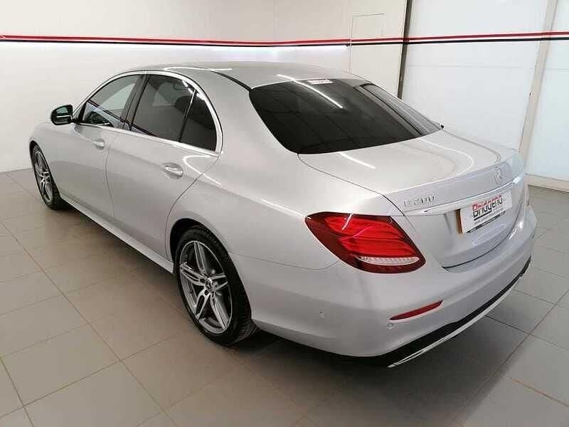Used Mercedes E200 AMG line 184 HP (135 kW) 2018 Silver Sedan