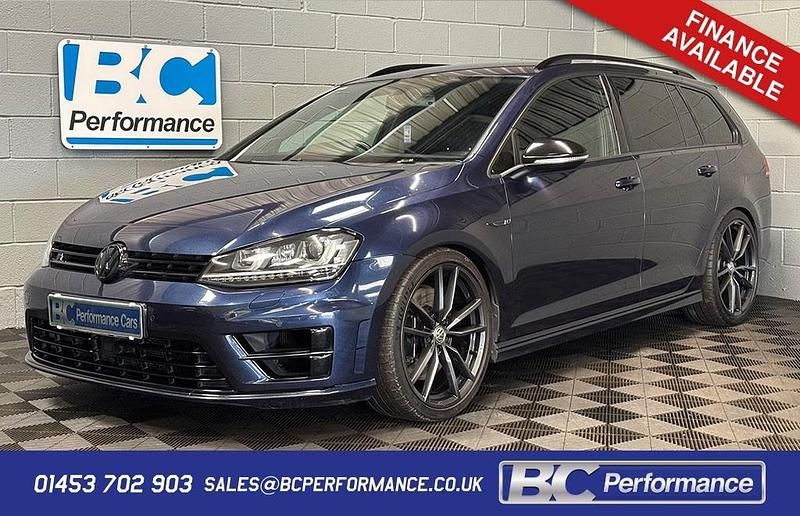 Used VW Golf VII R 2016 Blue Estate