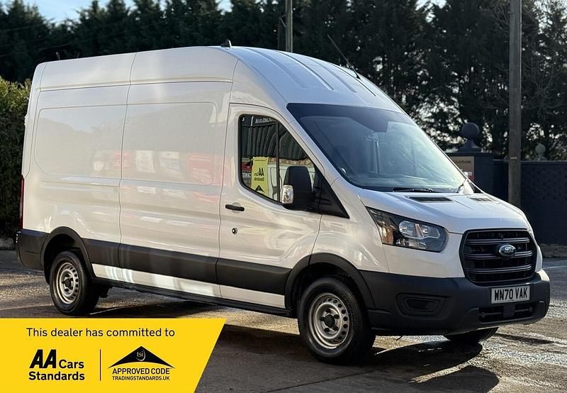 White Used 2020 Ford Transit S Van | £11,490 (Fair price) - Image 1/2