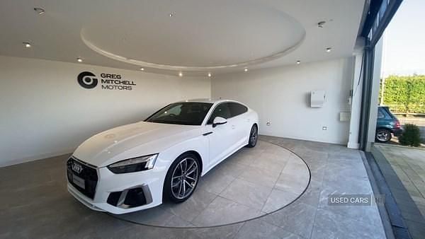 Used Audi A5 S-Line 2022 White Coupe