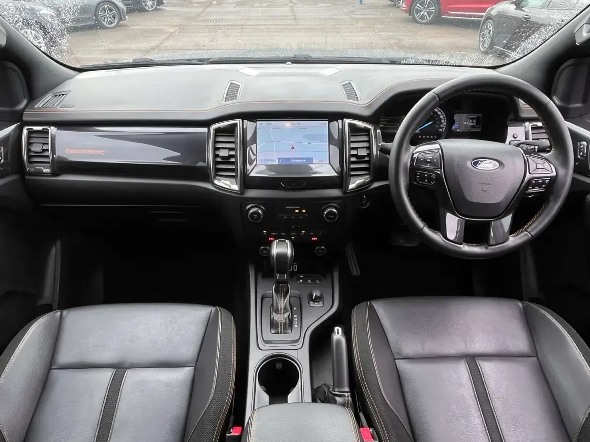 Begagnad Ford Ranger Wildtrack 2022 Svart Pickup