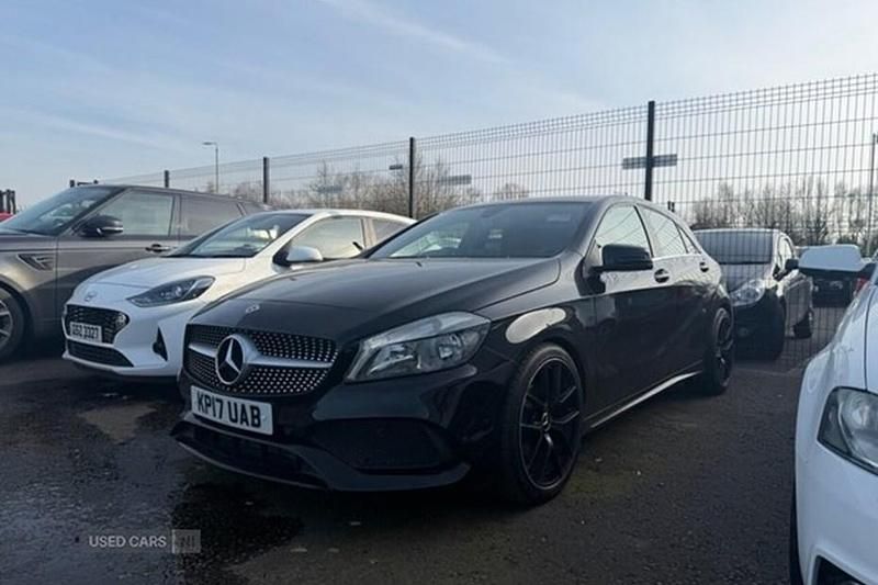Used Mercedes A200 AMG line 136 HP (100 kW) 2017