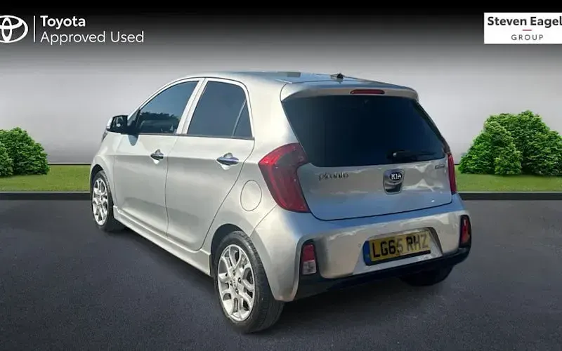 Used Kia Picanto 86 HP (63 kW) 2015 Silver Hatchback