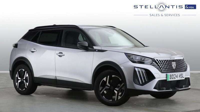 Grey Used 2024 Peugeot e-2008 GT SUV | £19,480 (Expensive) - Image 1/4