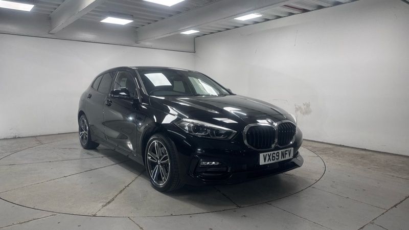 Black Used 2019 BMW 118 Sport Line Hatchback | £17,950 (Fair price) - Image 1/4