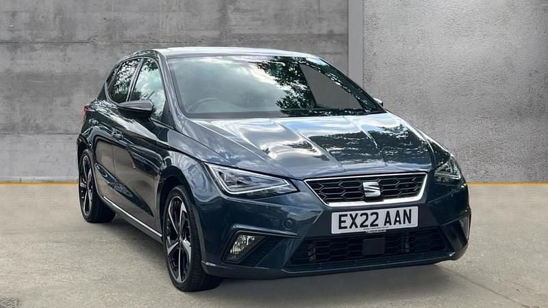 Metallic magnetic grey Used 2022 Seat Ibiza FR Sport Hatchback | £15,550 (Fair price) - Image 1/4