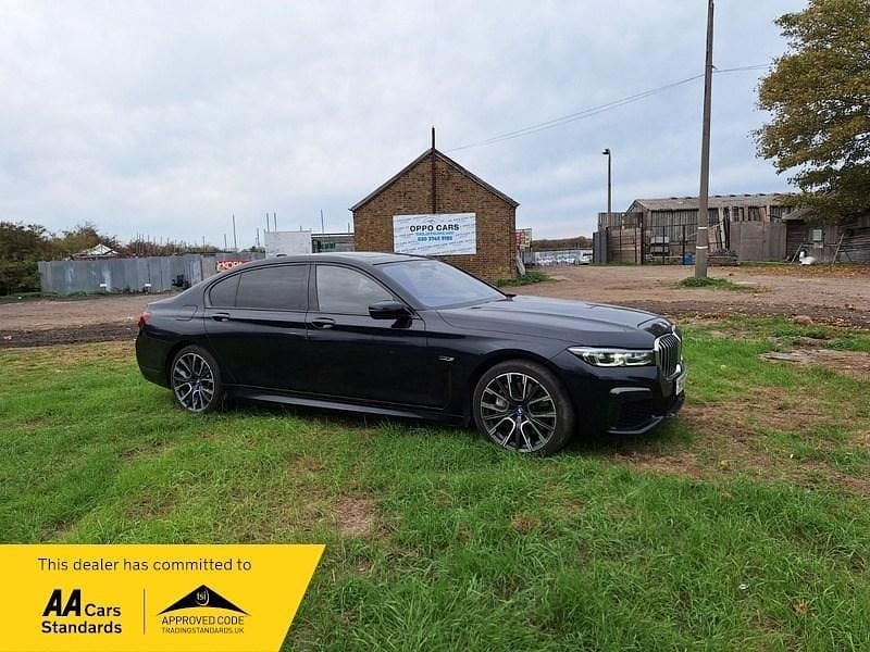 Black Used 2022 BMW 745e M Sport Sedan | £42,995 (A bit pricey) - Image 1/4