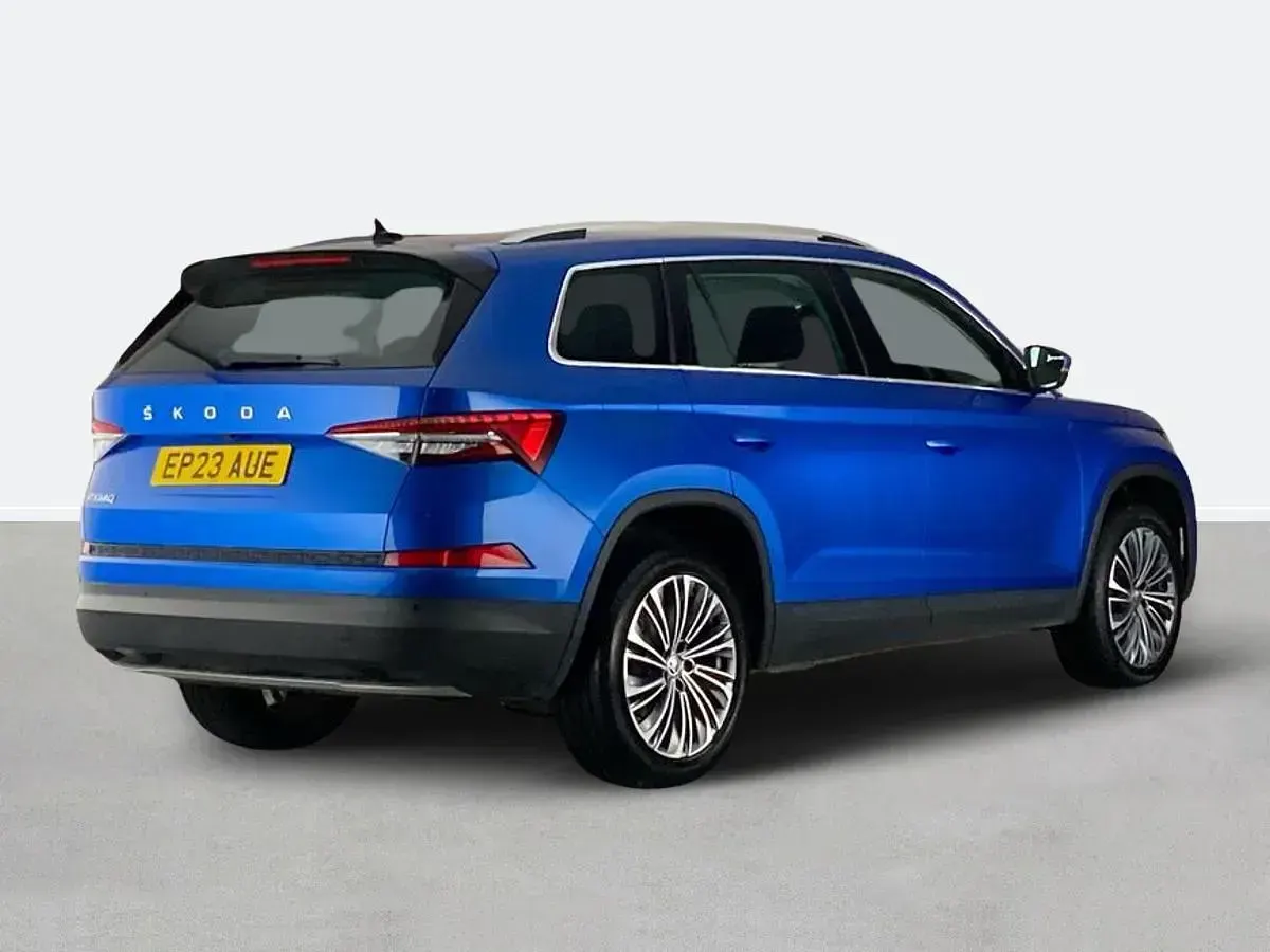 Used Skoda Kodiaq SE L Executive 150 HP (110 kW) 2023 Blue SUV