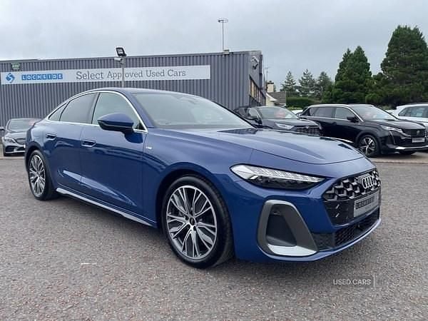 Blue New 2024 Audi A5 S-Line Coupe | £35,950 (Fair price) - Image 1/4