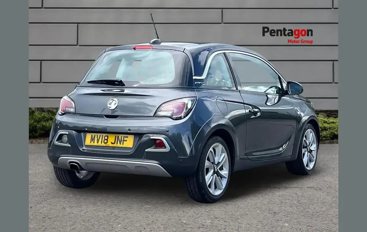 Used Vauxhall Adam Rocks 86 HP (63 kW) 2018 Grey Hatchback