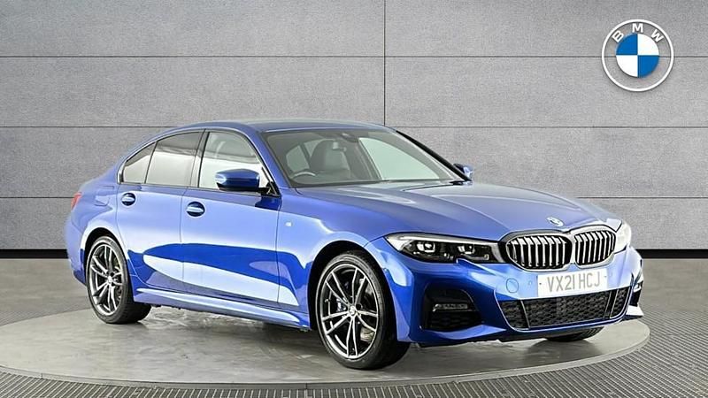Blue Used 2021 BMW 330e M Sport | £19,950 (A bit pricey) - Image 1/4