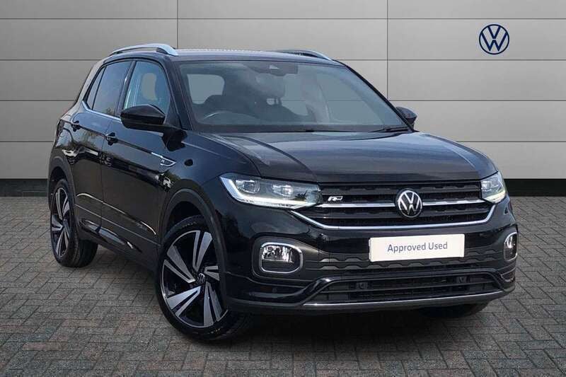 Black Used 2022 VW T-Cross R-line SUV | £17,490 (Fair price) - Image 1/4