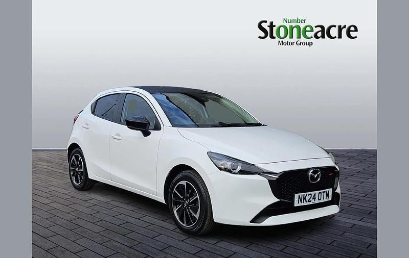 Used Mazda 2 Homura-Aka 116 HP (85 kW) 2024 White Hatchback