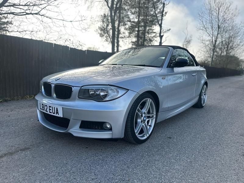 Silver Used 2012 BMW 120 Cabriolet Sport Line Cabriolet | £4,495 (Fair price) - Image 1/4