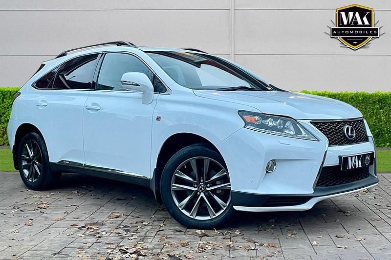 White Used 2014 Lexus RX450h Sport Line SUV | £12,290 (Fair price) - Image 1/4