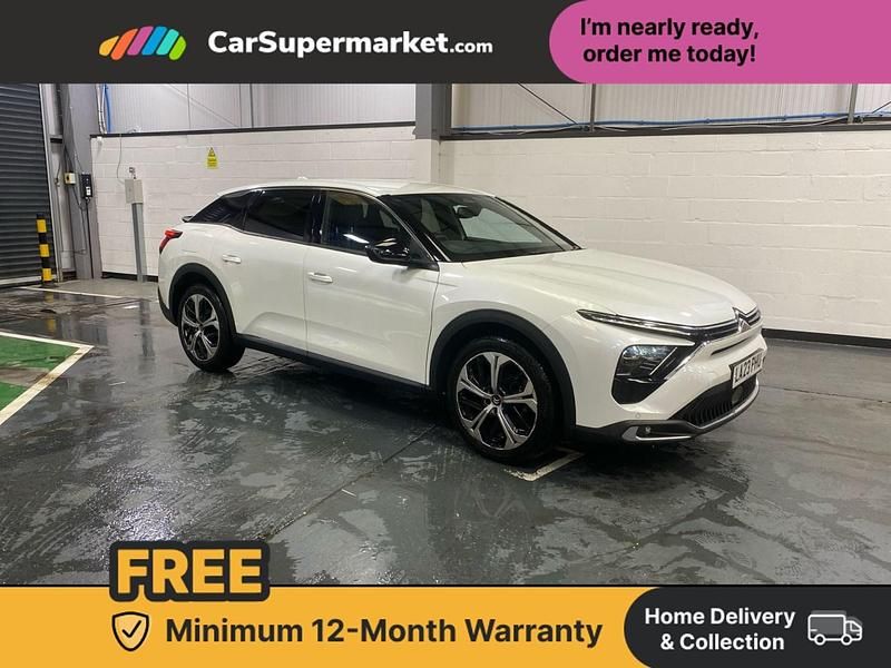 White Used 2023 Citroën C5 X PureTech Estate | £13,897 (Good price) - Image 1/4