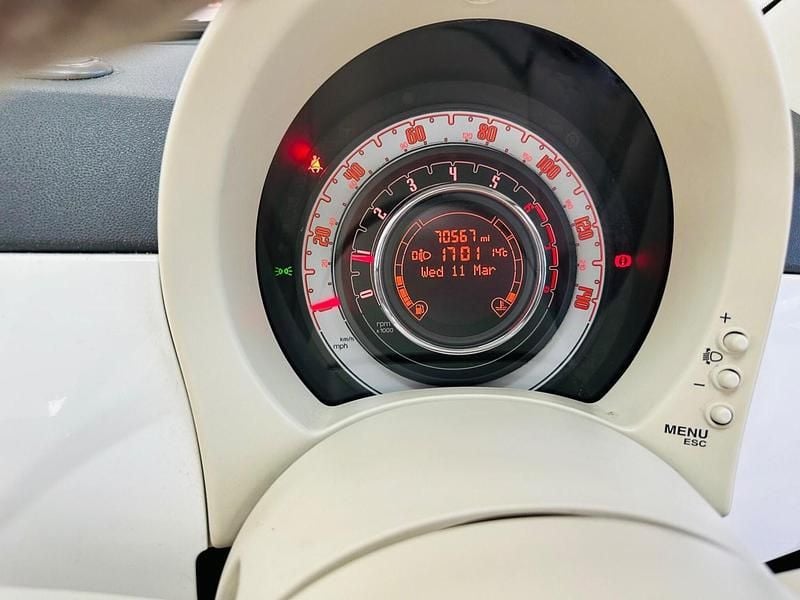 Used Fiat 500C Pop 2011 White Cabriolet