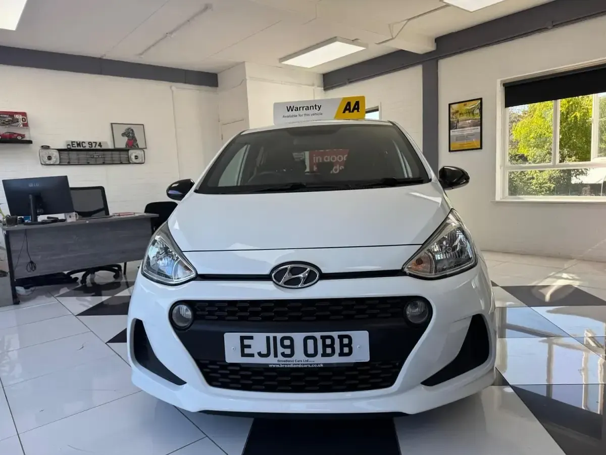 Używany Hyundai i10 GO! 66 KM (48 kW) 2019 Biały Hatchback