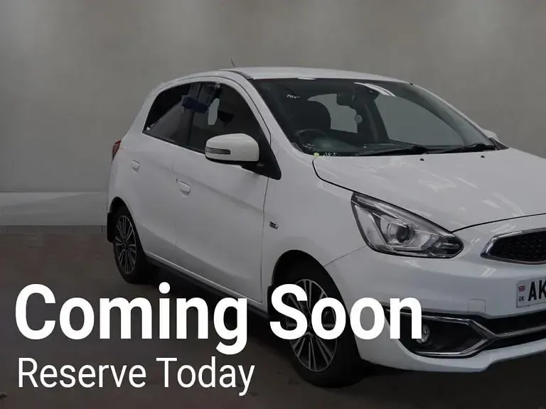 Used Mitsubishi Mirage 79 HP (58 kW) 2017 White Hatchback