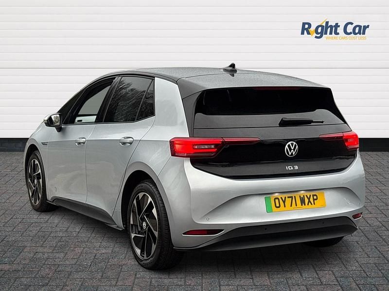 Used VW ID.3 Pure 110 kW (150 HP) 2021 Silver Hatchback