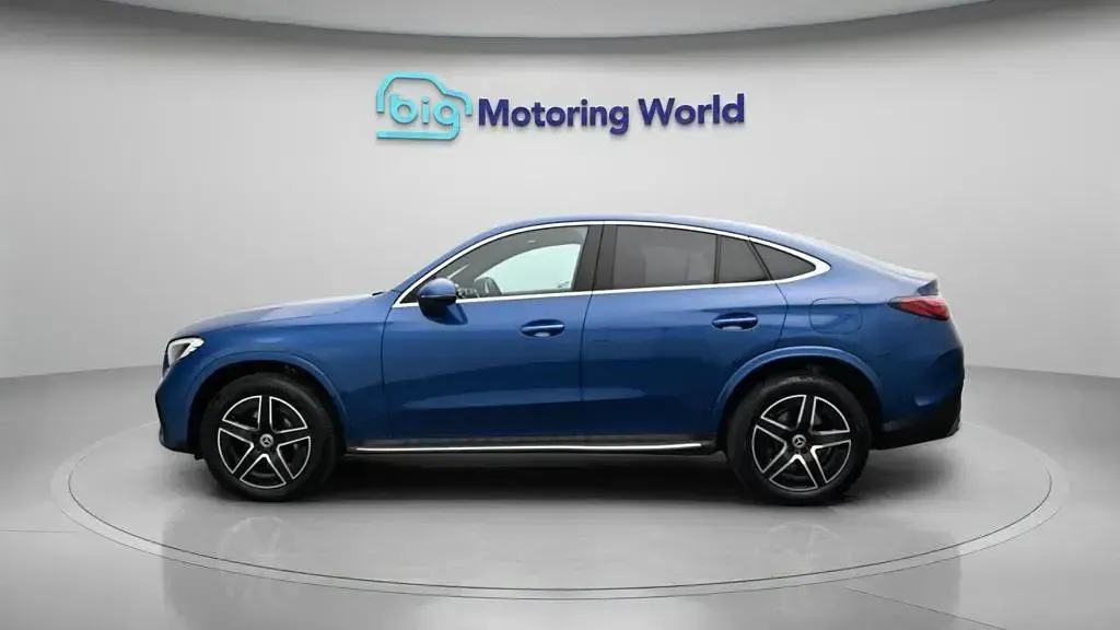 Used Mercedes GLC300e AMG line 313 HP (230 kW) 2024 Blue SUV
