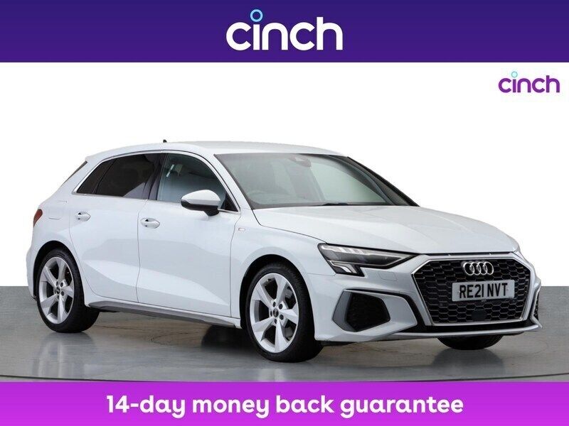 White Used 2021 Audi A3 S-Line Hatchback | £17,999 (Fair price) - Image 1/3