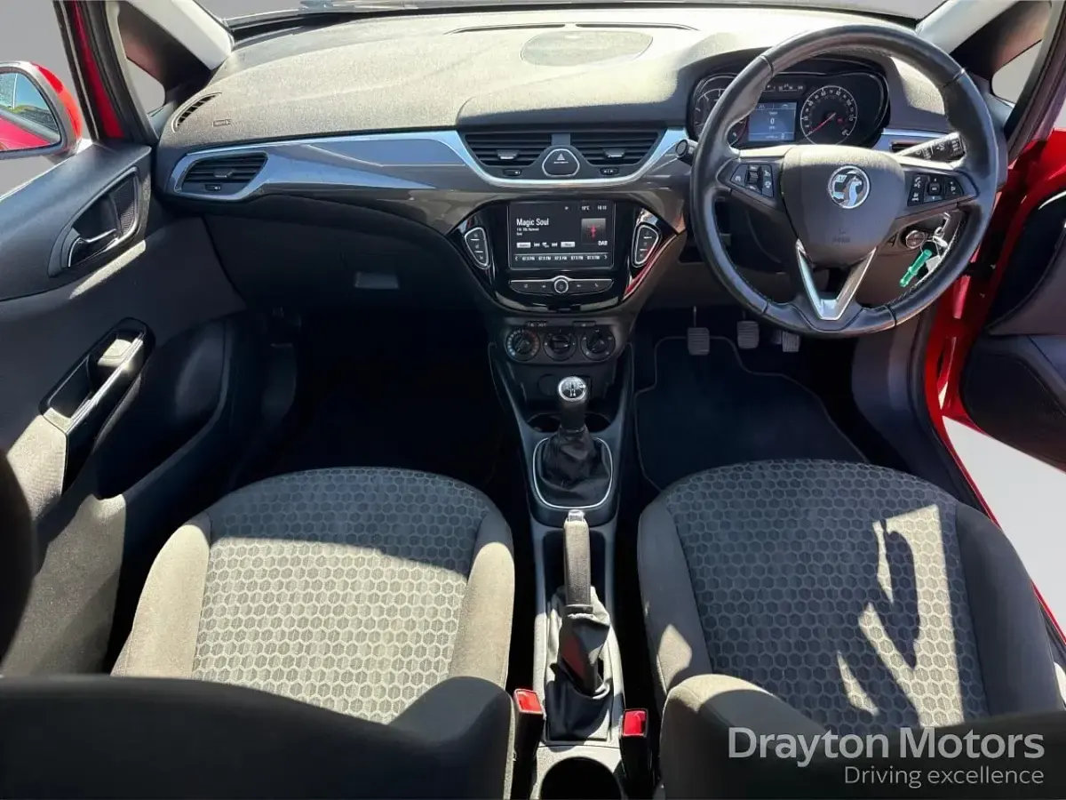 Used Vauxhall Corsa 75 HP (55 kW) 2019 Red Hatchback