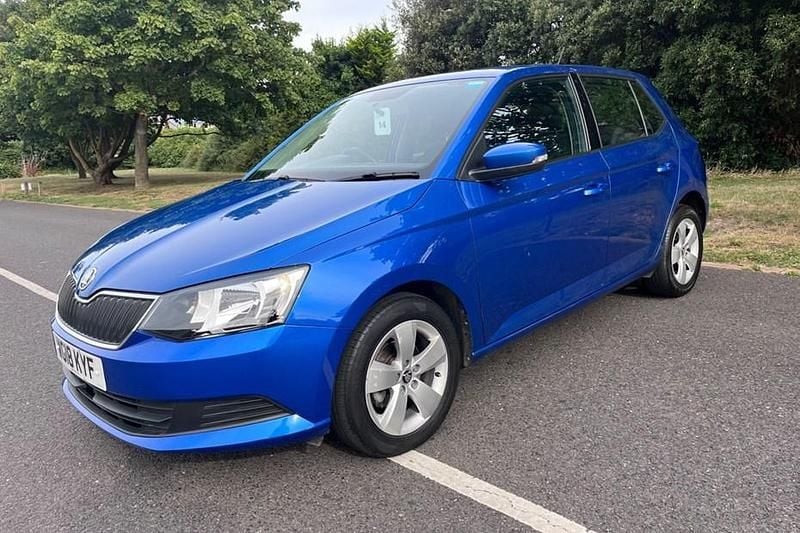 Blue Used 2018 Skoda Fabia SE Hatchback | £9,495 (Fair price) - Image 1/1