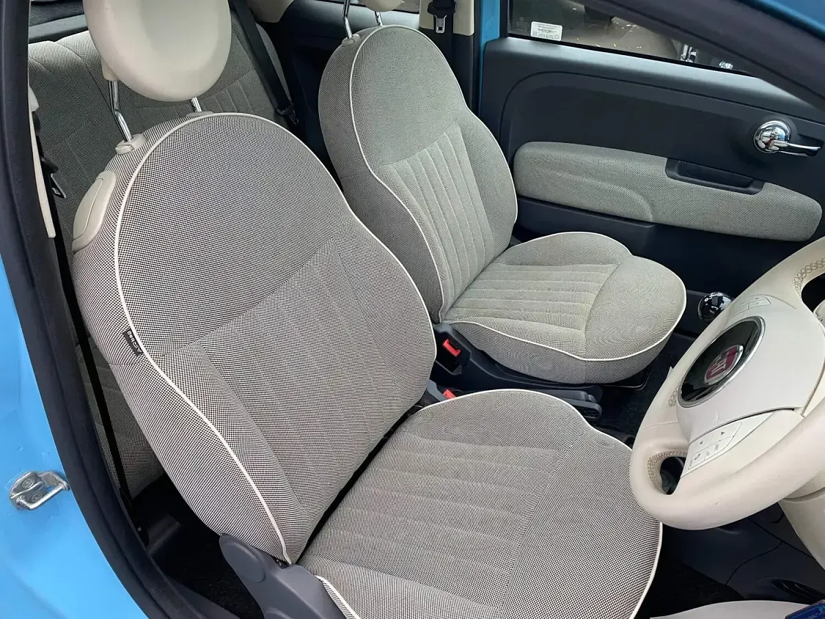 Used Fiat 500 Lounge 69 HP (50 kW) 2013 Blue Hatchback
