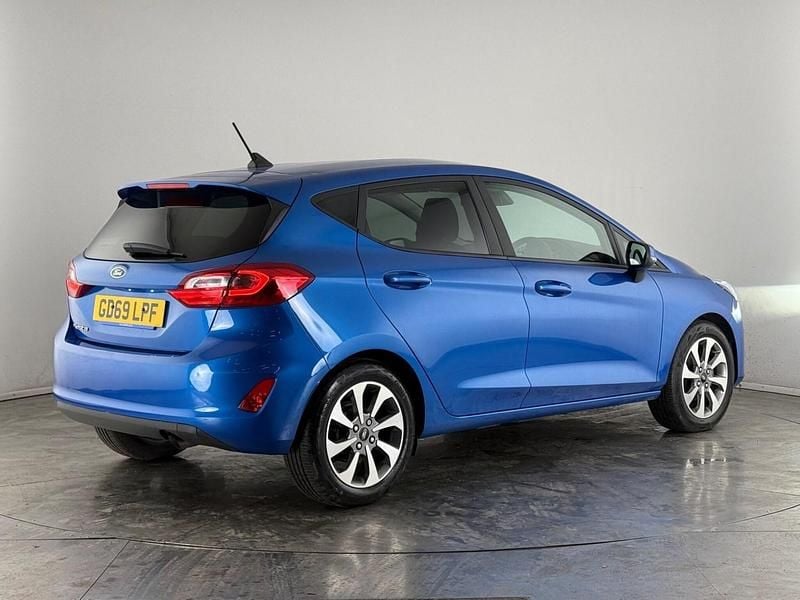 Used Ford Fiesta Trend 95 HP (69 kW) 2020 Blue Hatchback
