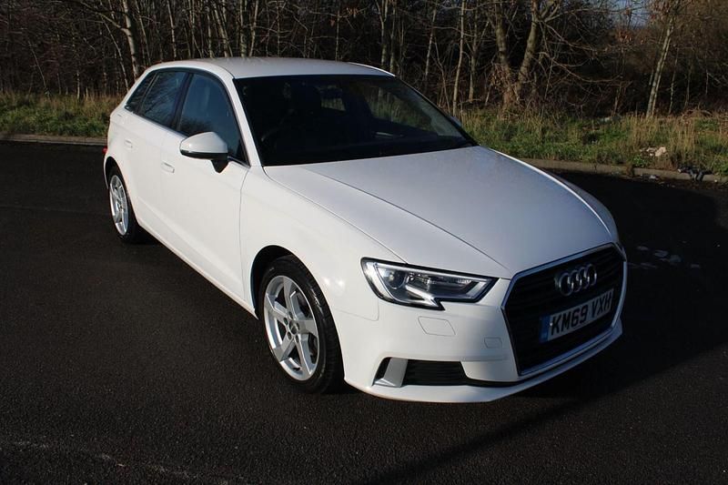 Used Audi A3 Sportback Sport 2019 White Hatchback