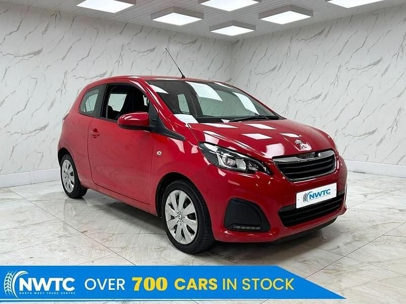 Used Peugeot 108 Active 68 HP (50 kW) 2017 Red Hatchback