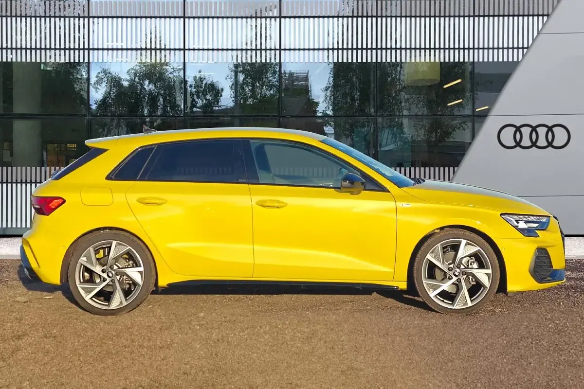 Used Audi A3 Sportback Black Edition 2025 Yellow Hatchback