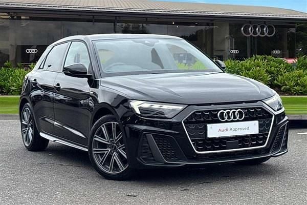 Black Used 2023 Audi A1 S-Line Hatchback | £22,920 (Fair price) - Image 1/4