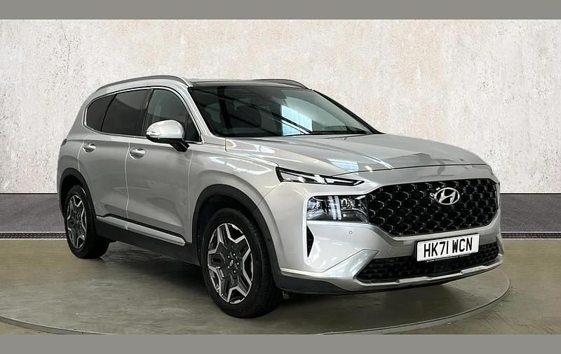 Silver Used 2022 Hyundai Santa Fe Ultimate SUV | £27,990 - Image 1/4