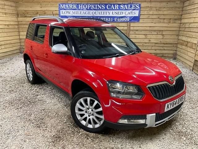 Used Skoda Yeti SE 140 HP (102 kW) 2014 Red SUV