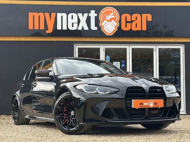 Black Used 2023 BMW M3 Competition Edition Sedan | £69,995 (Expensive) - Image 1/4