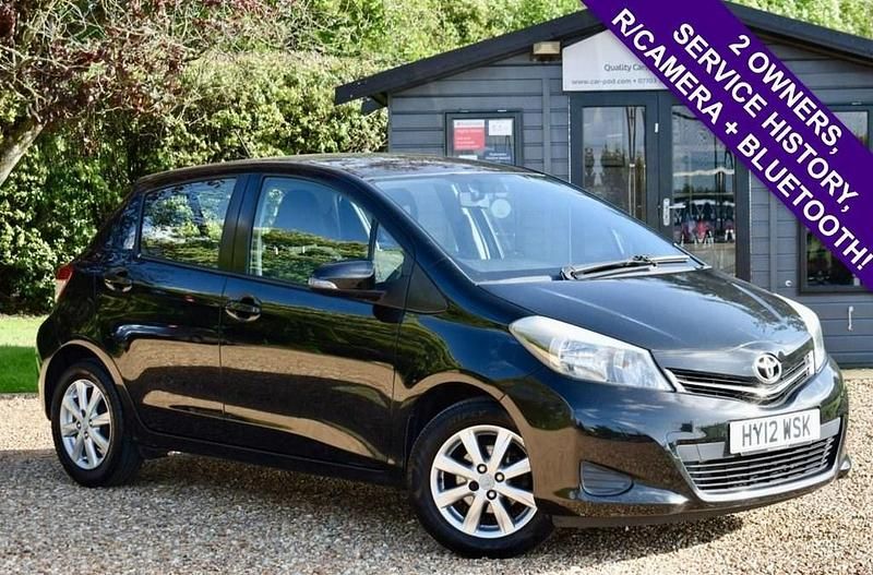 Black Used 2012 Toyota Yaris Hatchback | £3,995 (Fair price) - Image 1/2