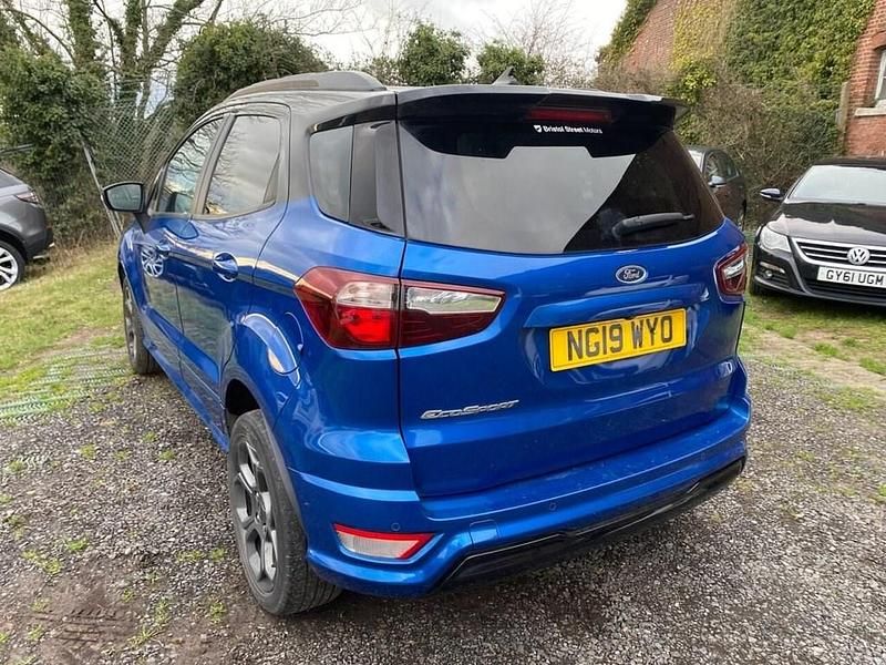 Used Ford Ecosport ST-Line 125 HP (91 kW) 2019 Blue SUV