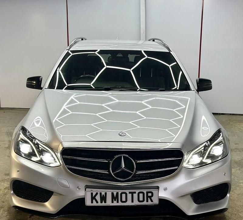 Used Mercedes E220 AMG 174 HP (127 kW) 2015 Silver Estate