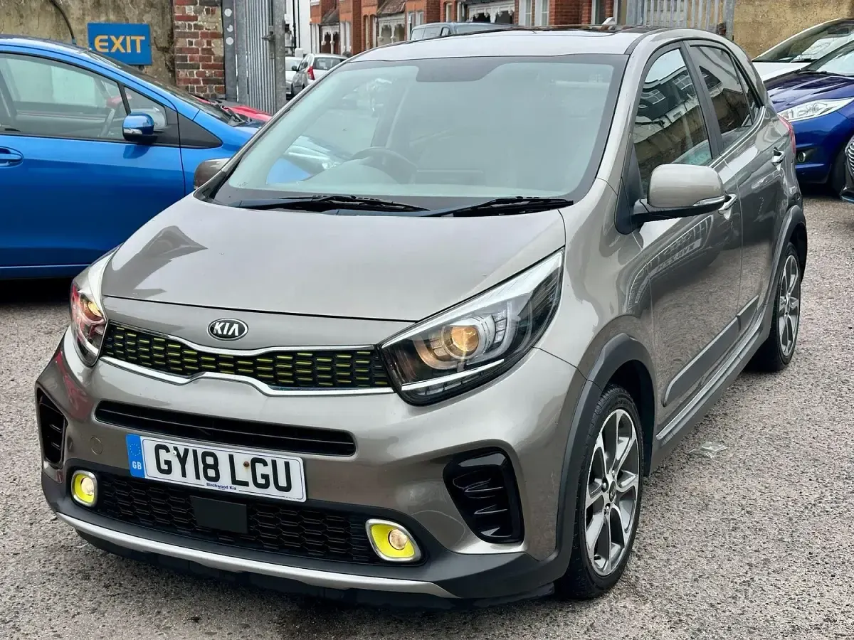 Used Kia Picanto X-Line 83 HP (61 kW) 2018 Silver Hatchback