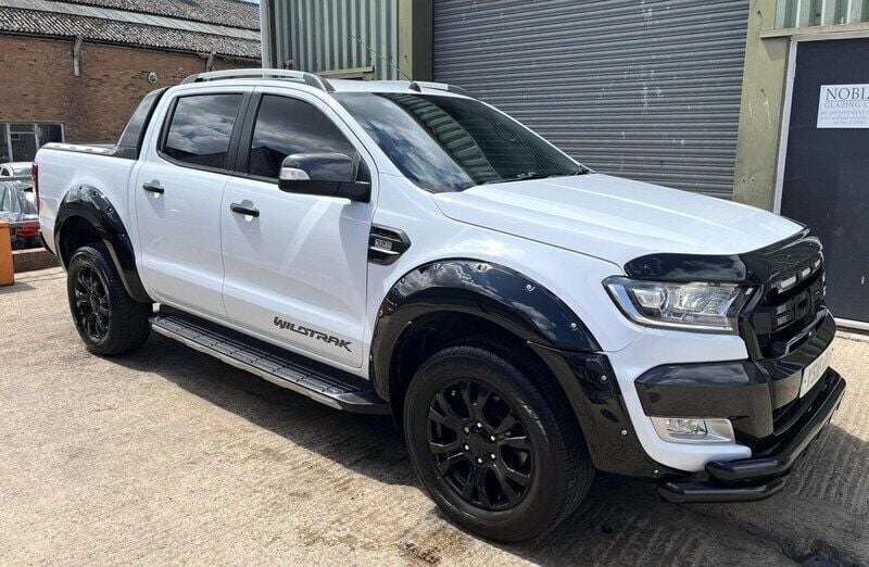 White Used 2016 Ford Ranger Wildtrack Pickup | £15,495 (Good price) - Image 1/4