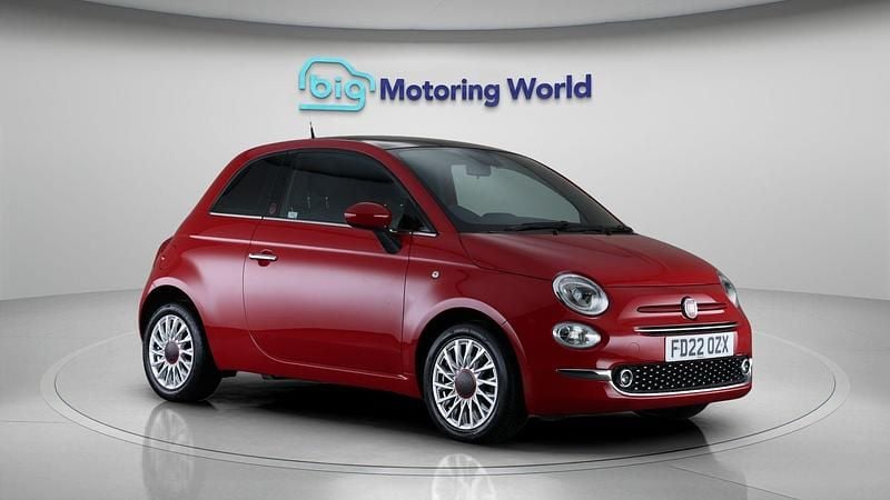 Used Fiat 500 Red 68 HP (50 kW) 2022 Hatchback